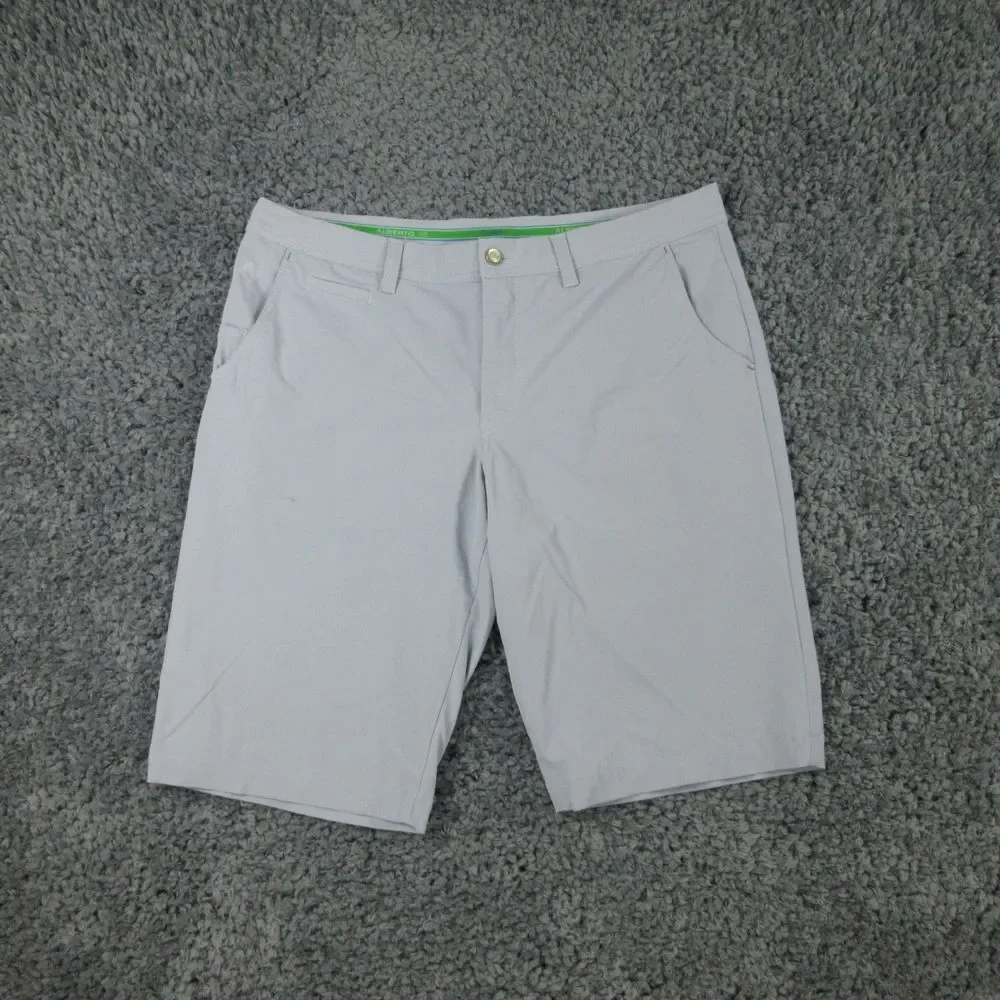 Alberto Shorts Mens 54 US 38 Blue Modern Fit 3xDRY Cooler Golf Chino 38x13* '